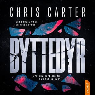 Byttedyr – Chris Carter, lydbogens omslag