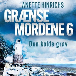 Den kolde grav – Anette Hinrichs, lydbogens omslag