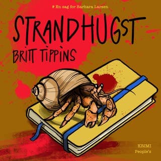 Strandhugst – Britt Tippins, lydbogens omslag
