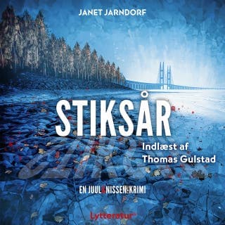 Stiksår – Janet Jarndorf, lydbogens omslag