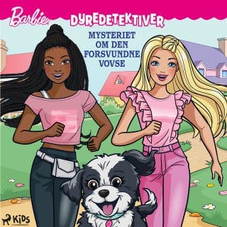 Barbie Dyredetektiver – Mysteriet om den forsvundne vovse – Mattel, lydbogens omslag