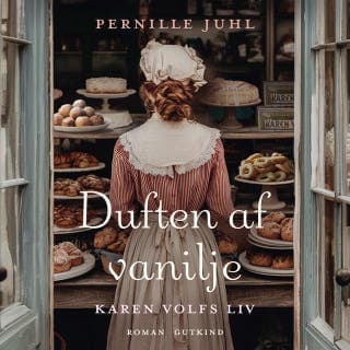 Duften af vanilje – Pernille Juhl, lydbogens omslag